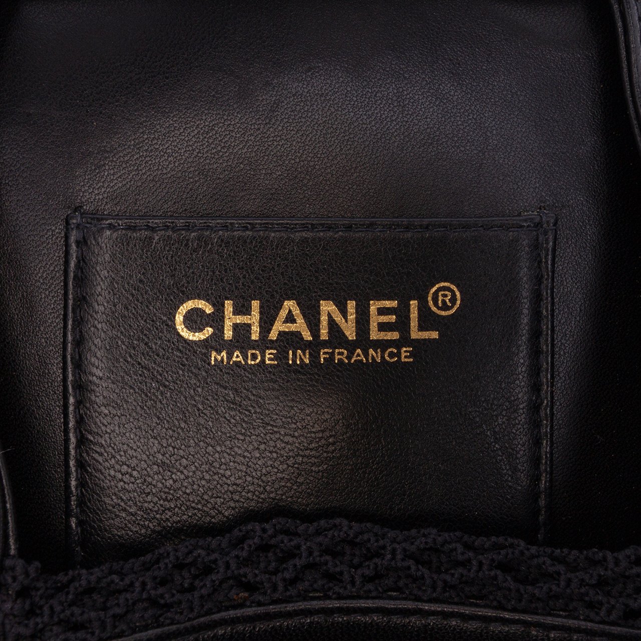 Chanel Lambskin and Satin Camellia Flower Evening Bag Zwart