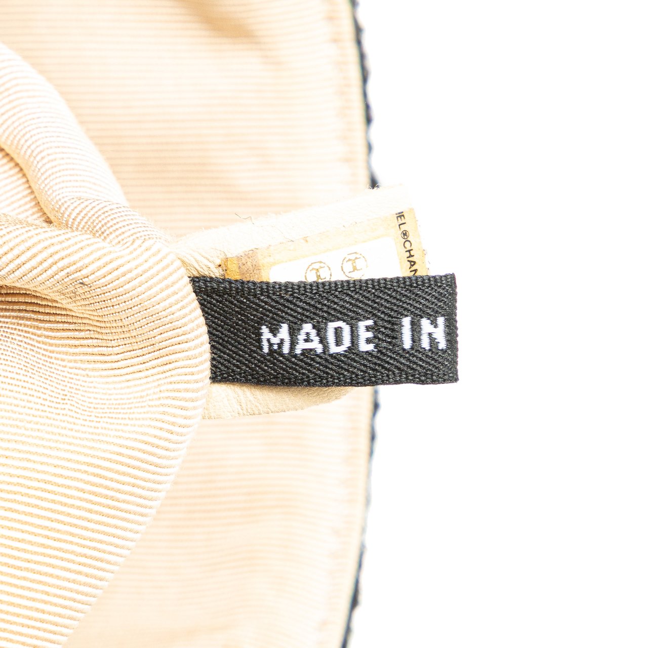 Chanel Jumbo Reissue 2.55 Choco Bar Wool Felt Identification Flap Zwart