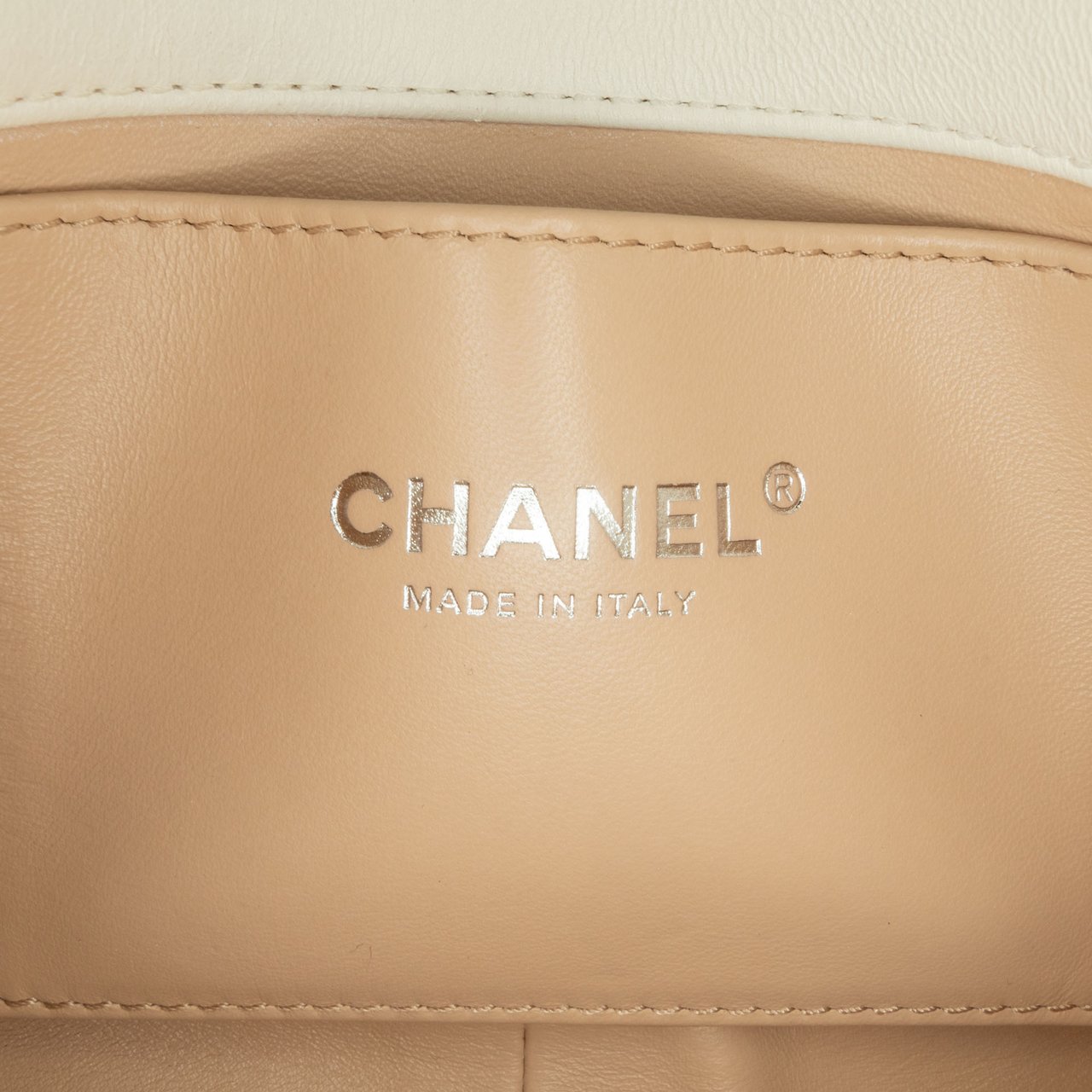 Chanel Mini Quilted Lambskin Chain Rows Flap Wit