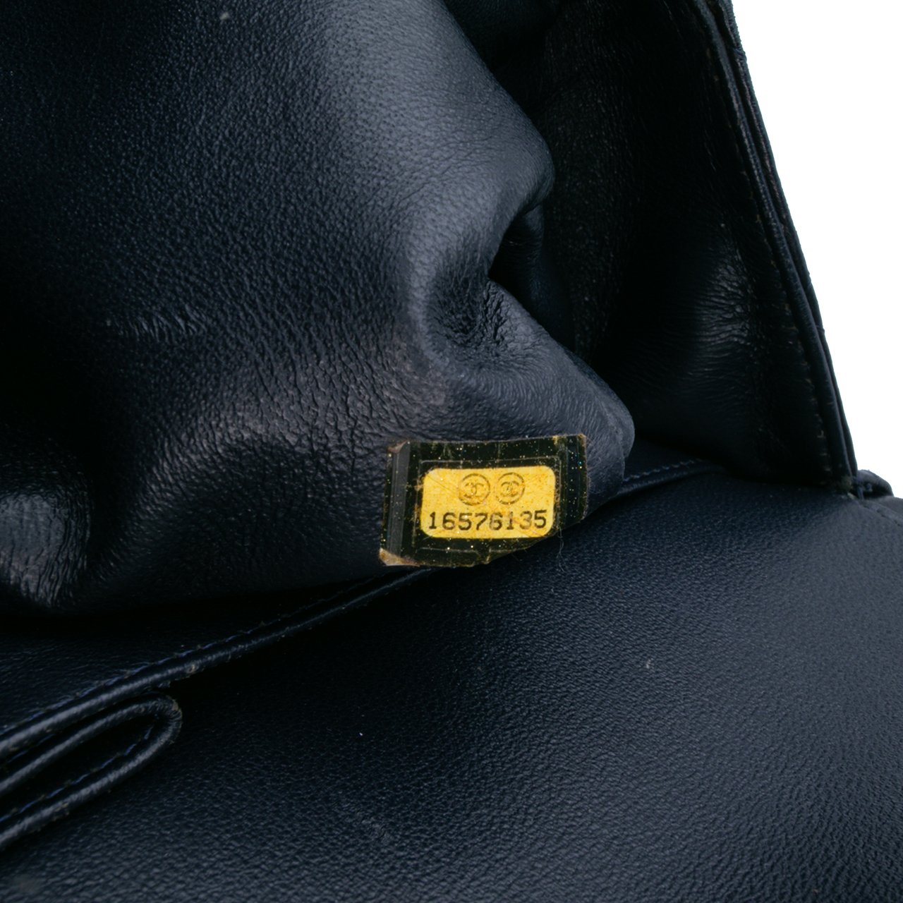 Chanel Jumbo Classic Lambskin Double Flap Blauw