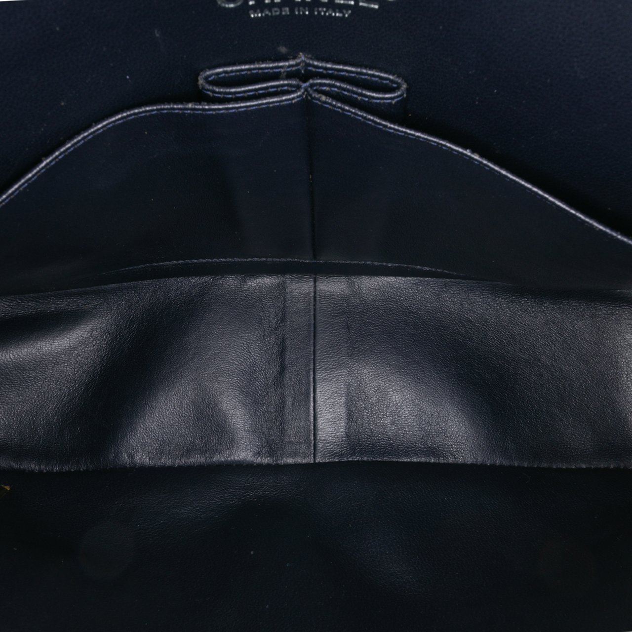 Chanel Jumbo Classic Lambskin Double Flap Blauw