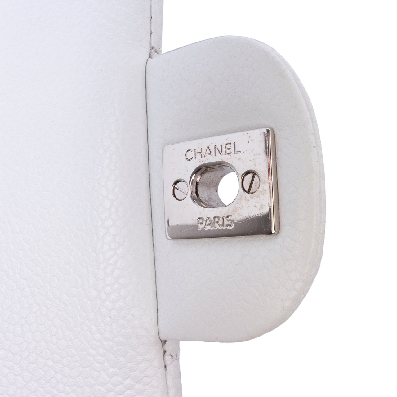 Chanel Medium Classic Caviar Double Flap Wit