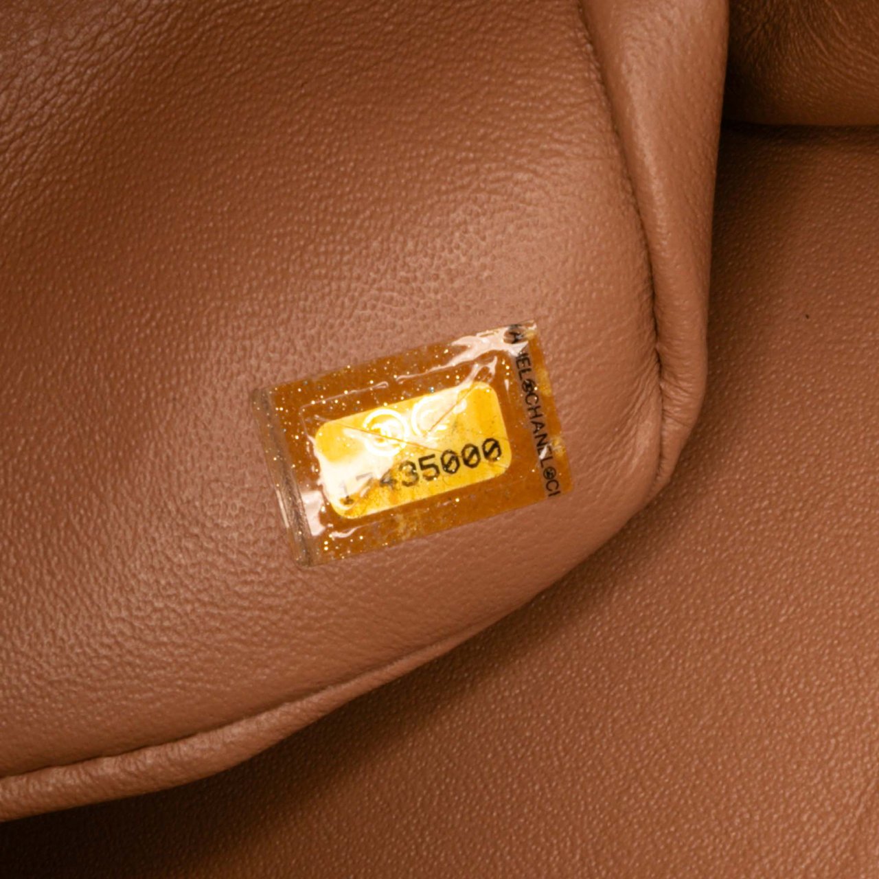 Chanel Jumbo Classic Metallic Patent Double Flap Bruin