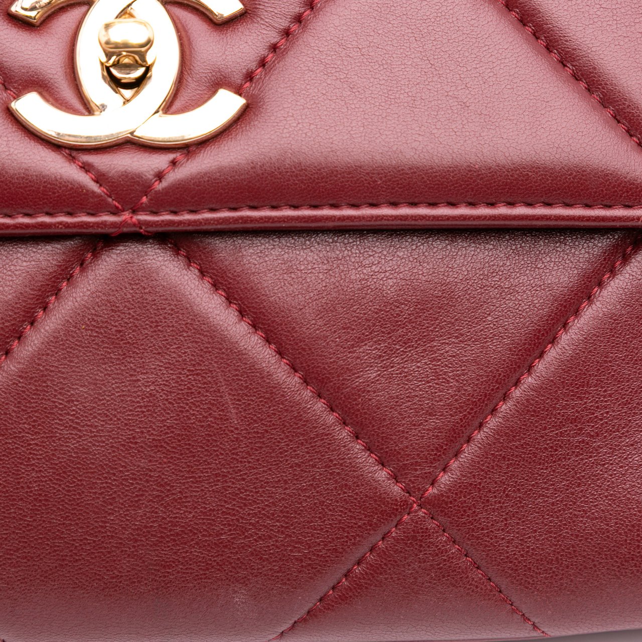 Chanel Quilted Lambskin Trendy CC Flap Rood