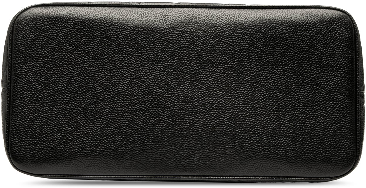 Chanel Caviar Medallion Tote Zwart