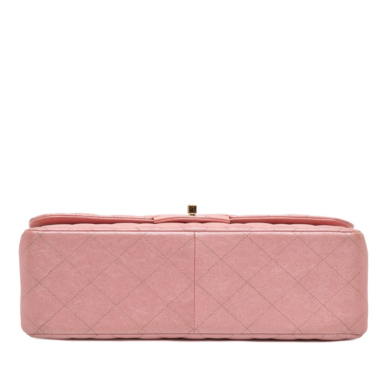 Chanel Jumbo Classic Iridescent Caviar Double Flap Roze