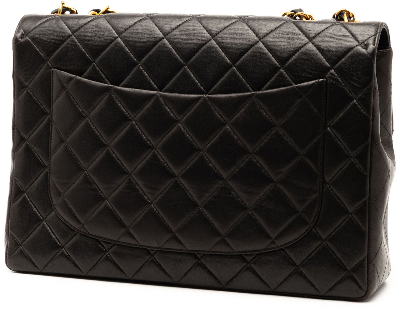Chanel Jumbo Classic Lambskin Single Flap Zwart