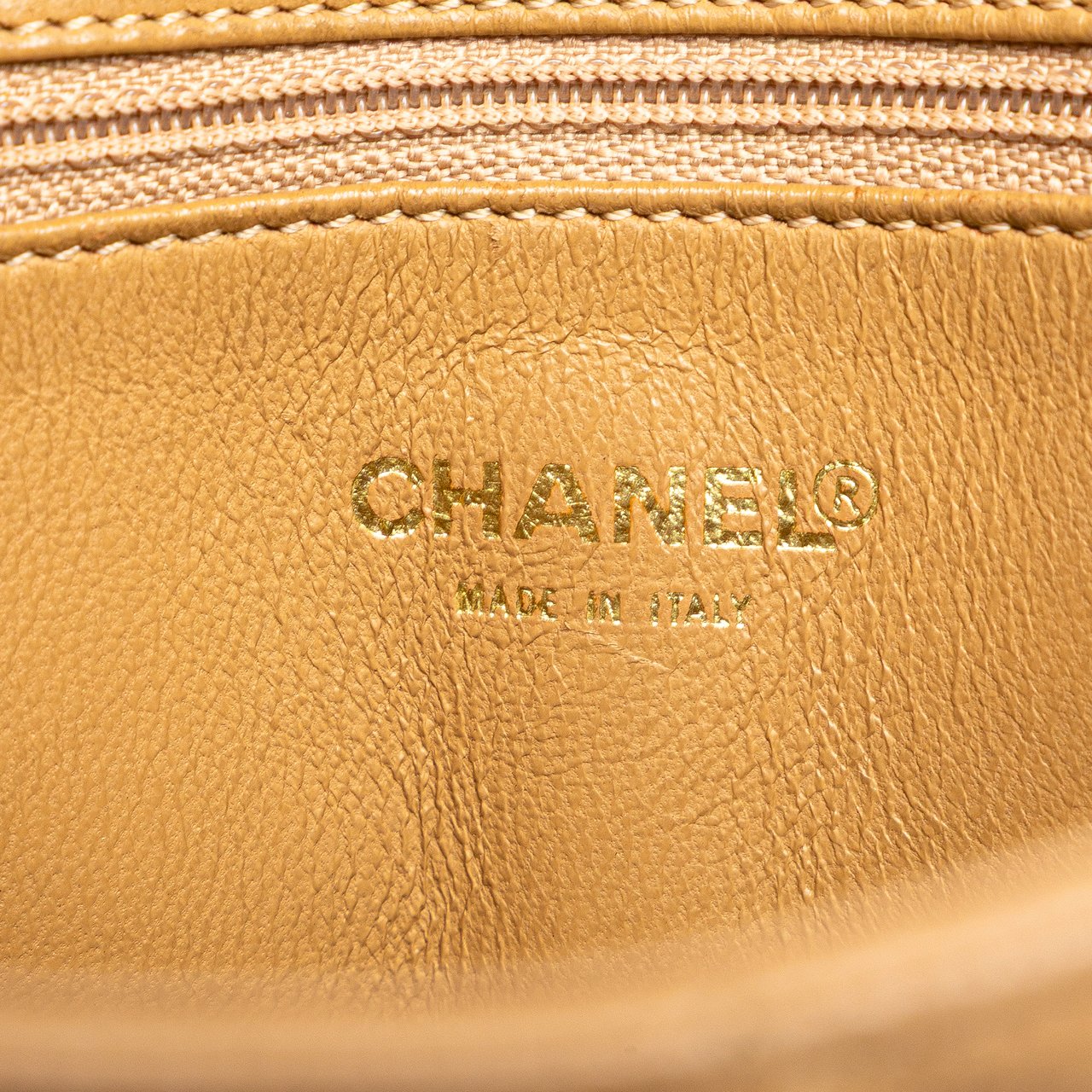 Chanel Caviar Medallion Tote Bruin