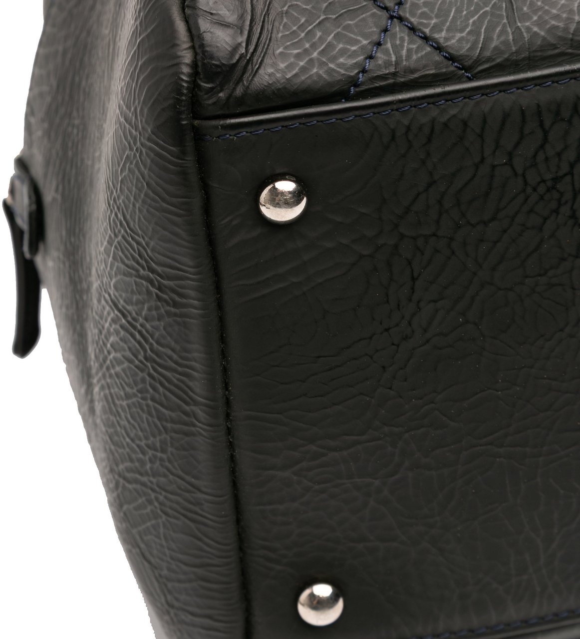 Chanel Petite Crinkled Calfskin Timeless Tote Grijs