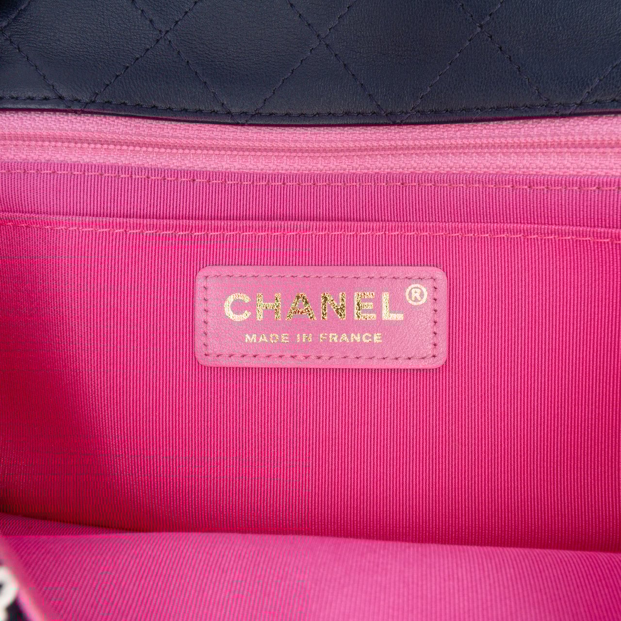 Chanel Mini Rectangular Classic Multicolor Cotton Stitched Single Flap Zwart