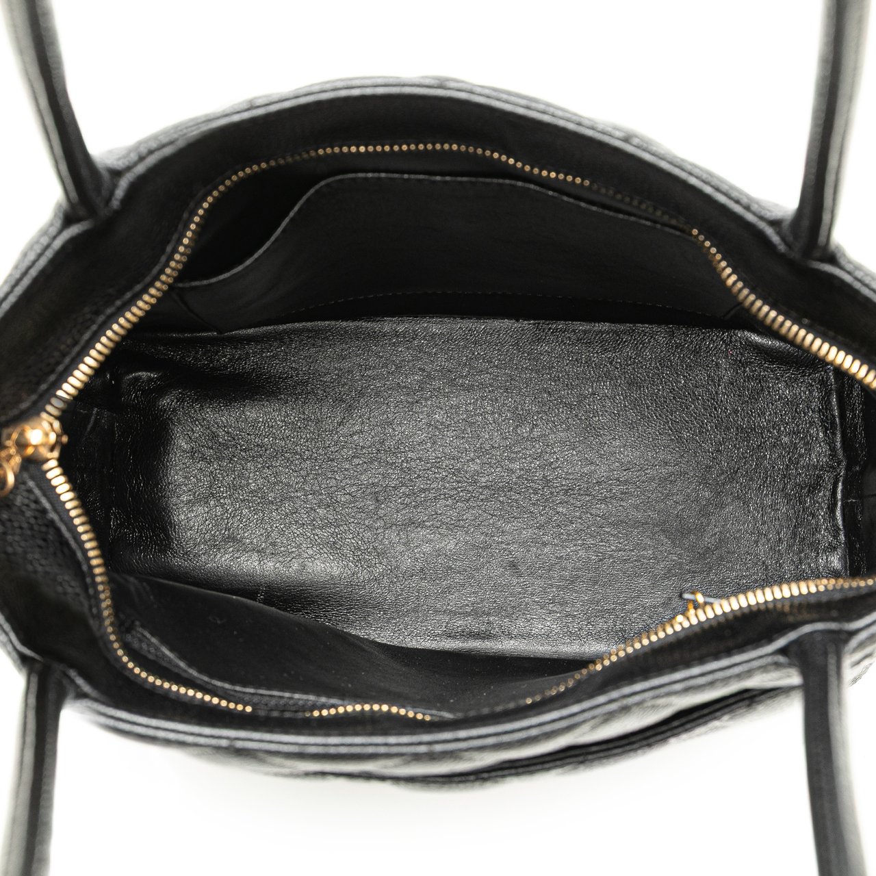 Chanel Caviar Medallion Tote Zwart