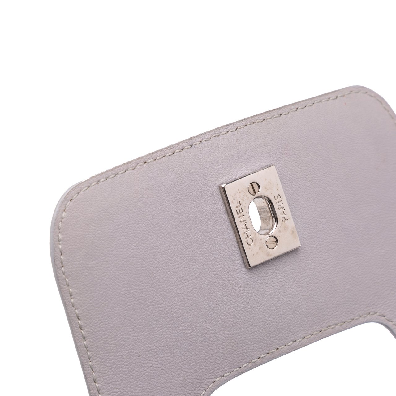 Chanel Quilted Lambskin x3 Accordion Tote Grijs