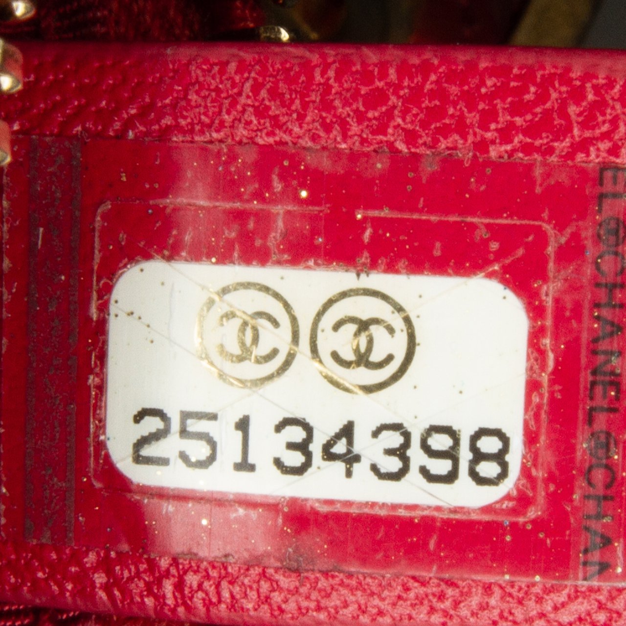 Chanel Small Chevron Lambskin Gabrielle Crossbody Rood