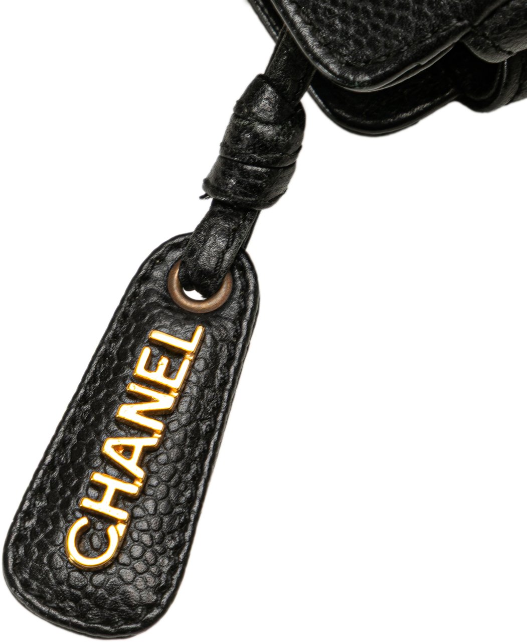Chanel Triple CC Caviar Shoulder Bag Zwart