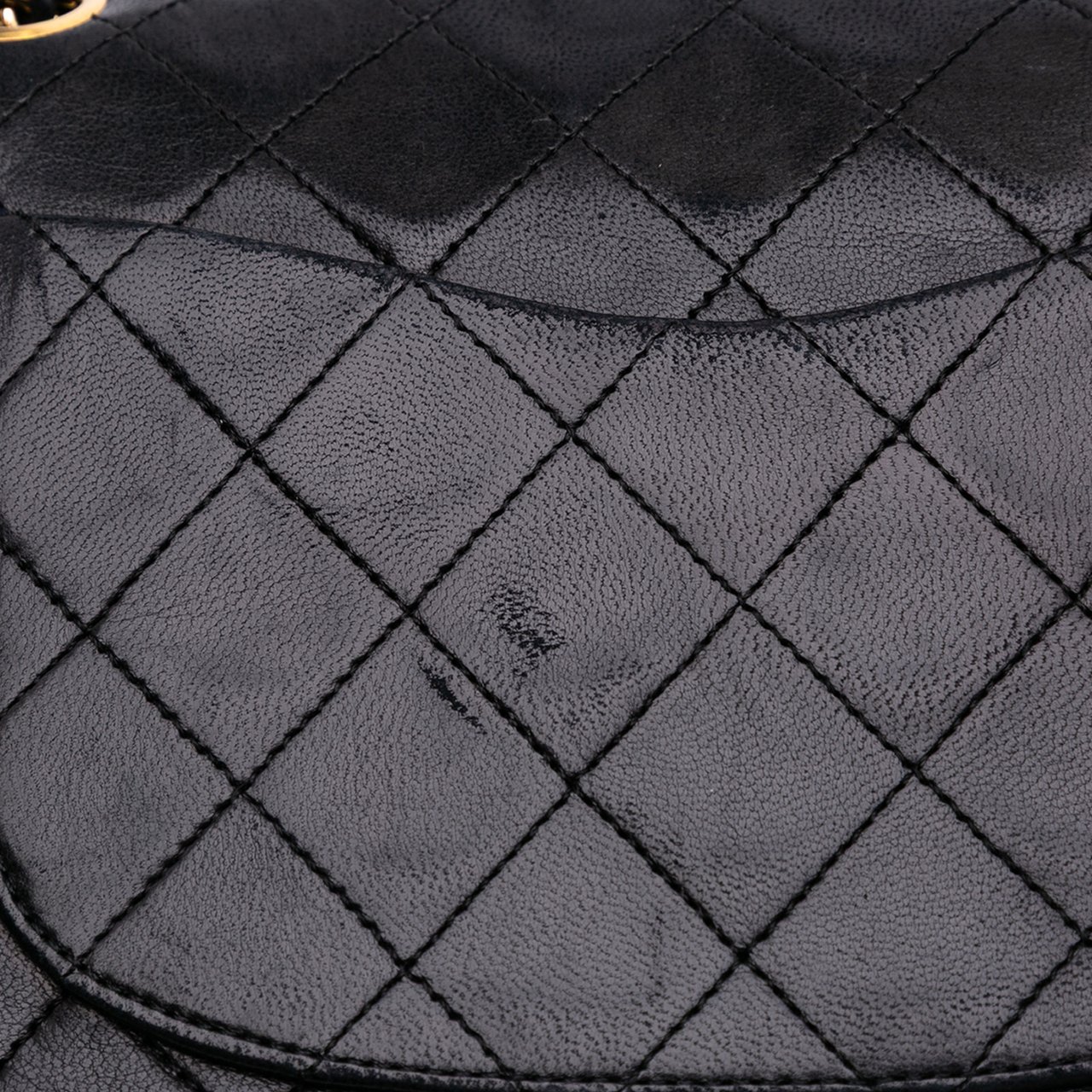 Chanel Small Classic Lambskin Double Flap Zwart
