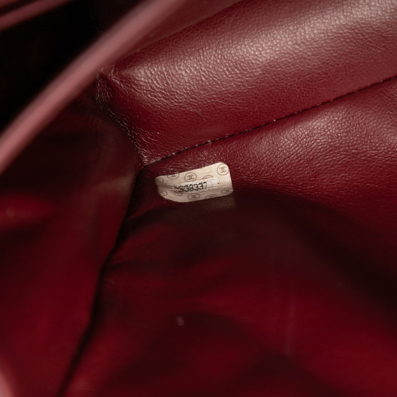 Chanel CC Quilted Lambskin Handbag Zwart