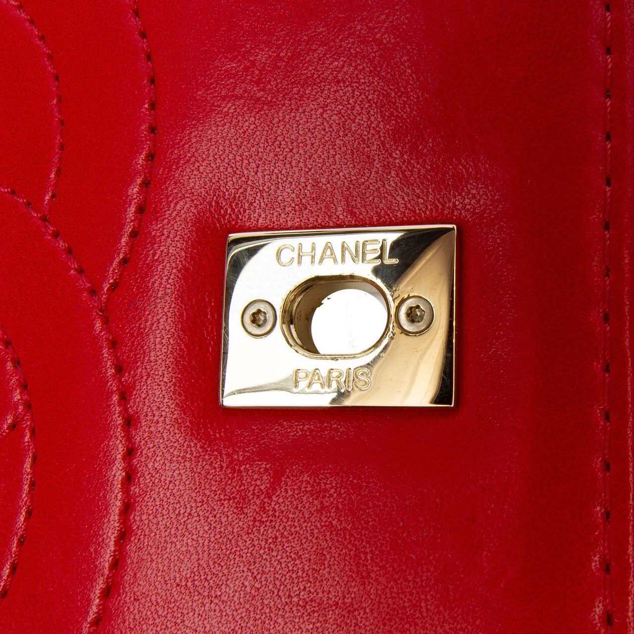 Chanel Small Chevron Lambskin Trendy CC Flap Rood