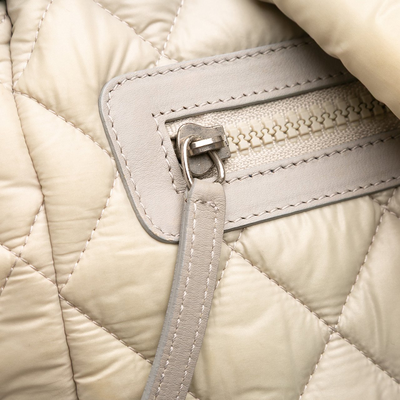 Chanel Medium Nylon Coco Cocoon Bowling Bag Bruin