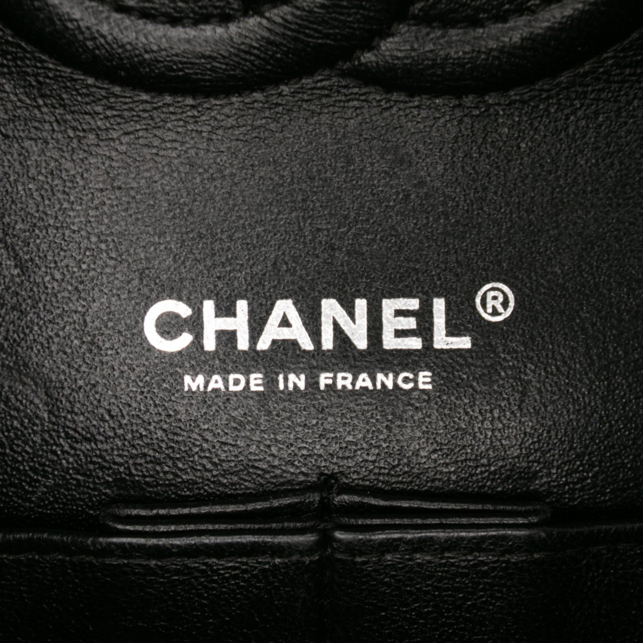 Chanel Medium Classic Wool Herringbone Double Flap Wit