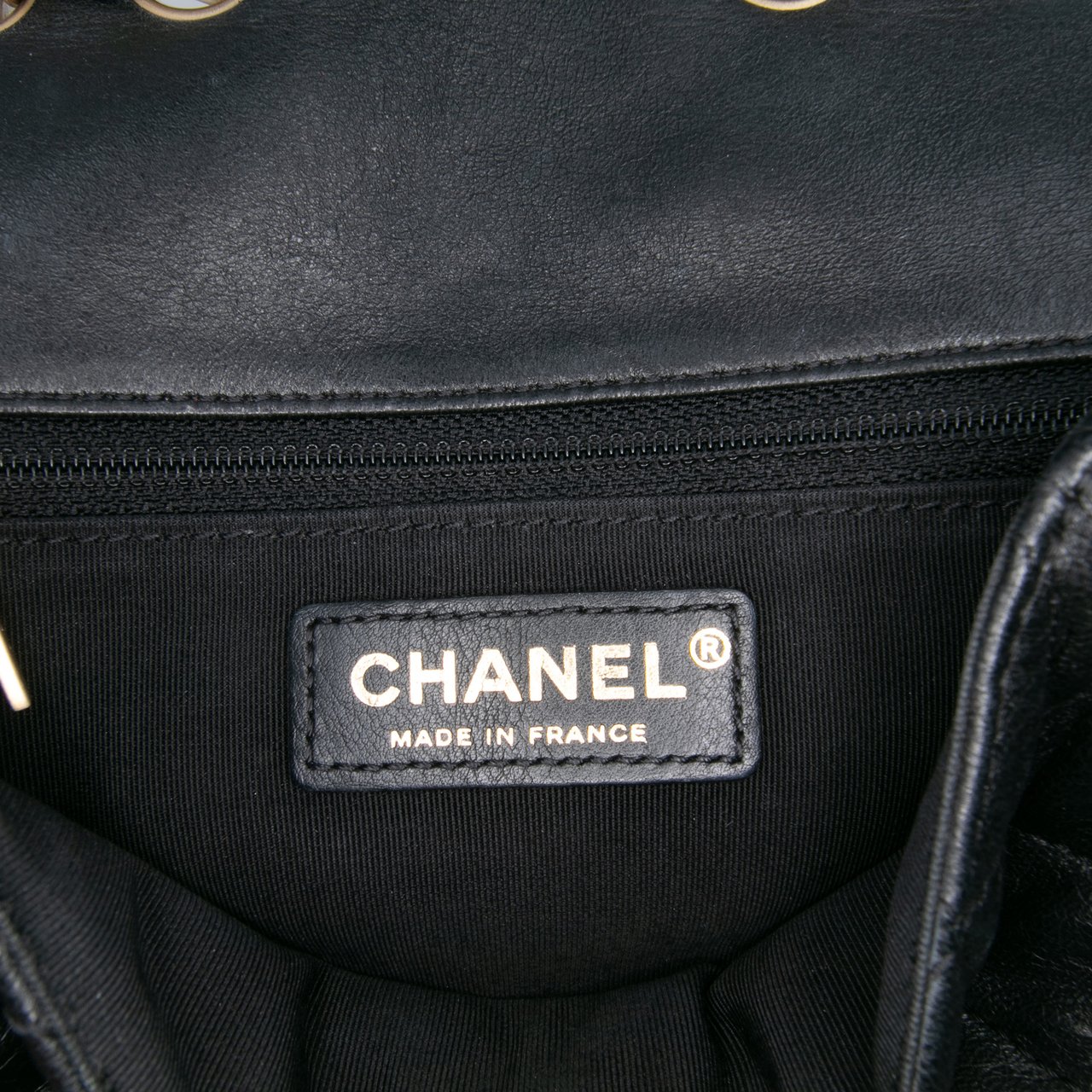 Chanel Small Bicolor Calfskin Braided Chic Flap Wit