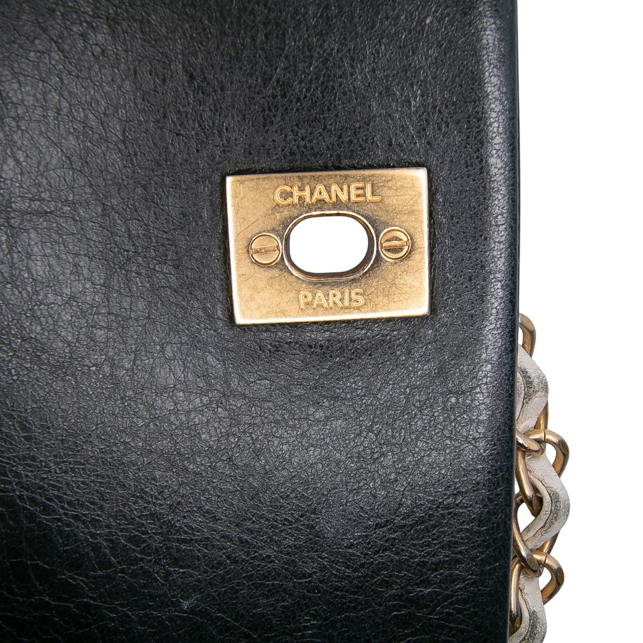 Chanel Small Bicolor Calfskin Braided Chic Flap Wit
