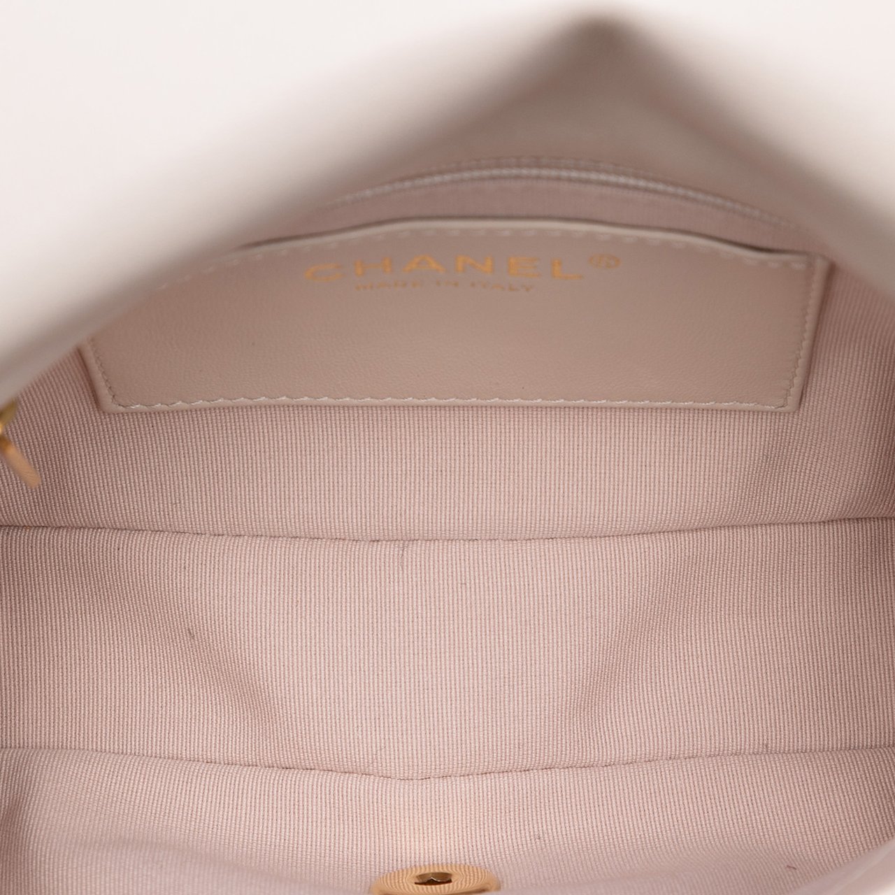 Chanel Small Quilted Lambskin Funky Town Flap Bruin