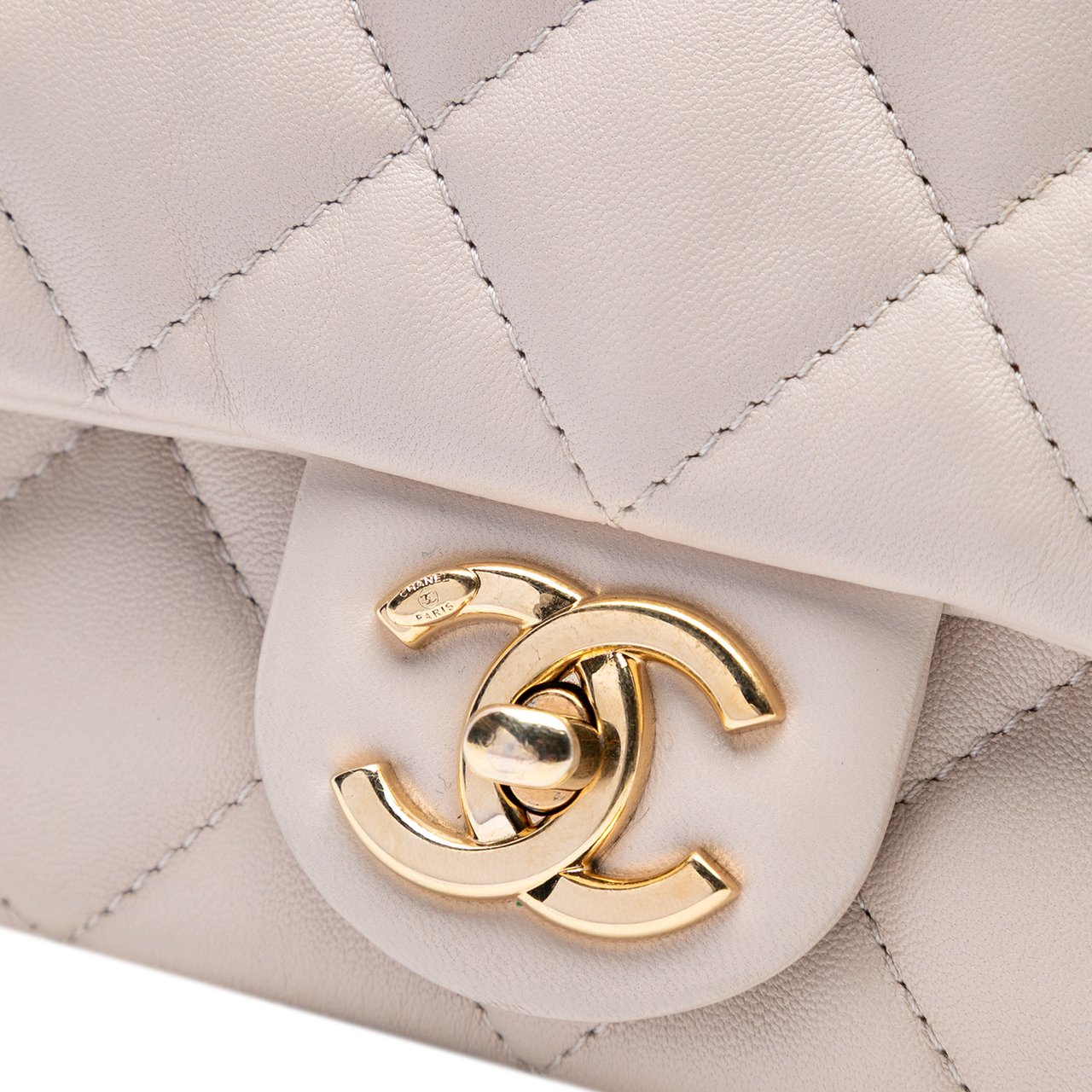 Chanel Small Quilted Lambskin Funky Town Flap Bruin
