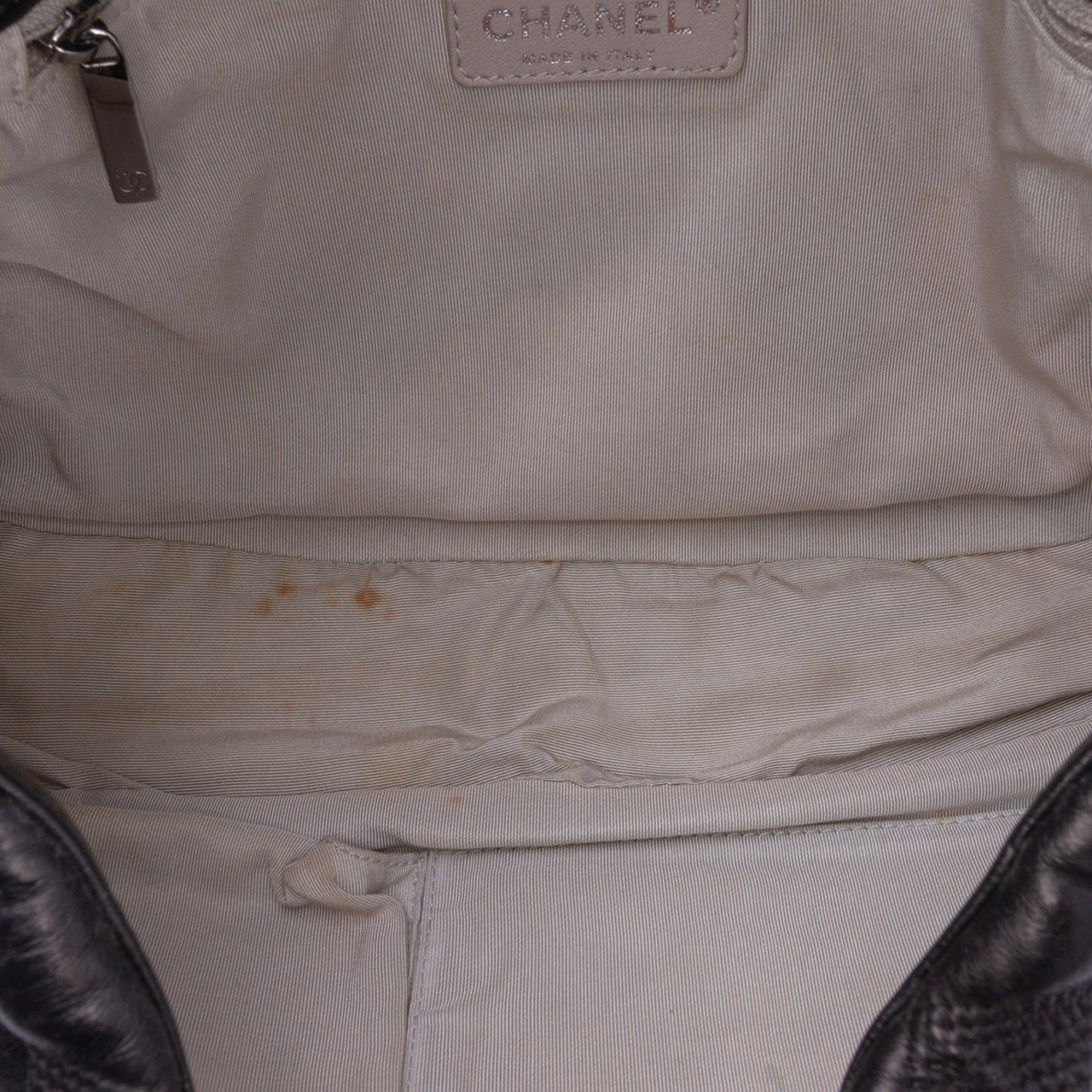 Chanel Quilted Lambskin Stravinsky Flap Zwart