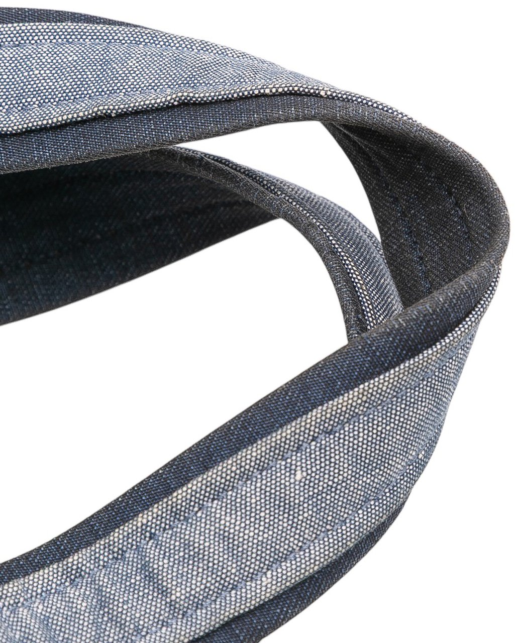 Chanel Quilted Denim Medallion Backpack Blauw