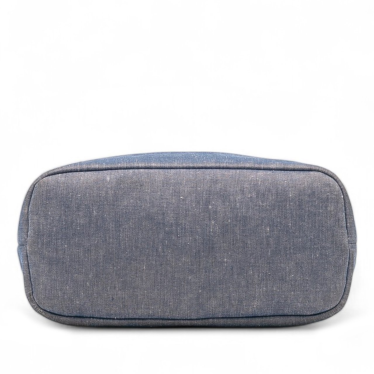 Chanel Quilted Denim Medallion Backpack Blauw
