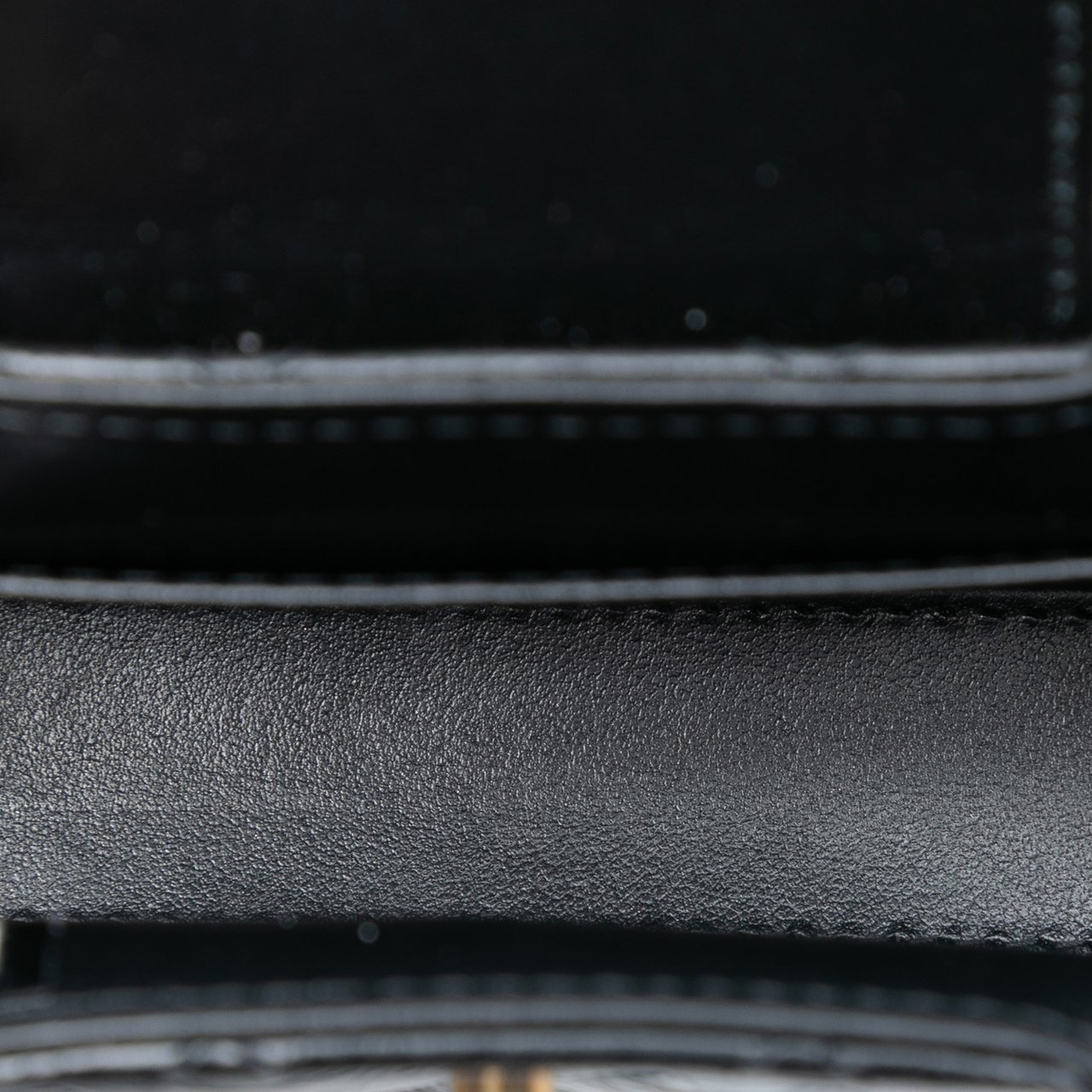 Chanel Mini Nano Aged Calfskin Kelly Shopper Bag Zwart