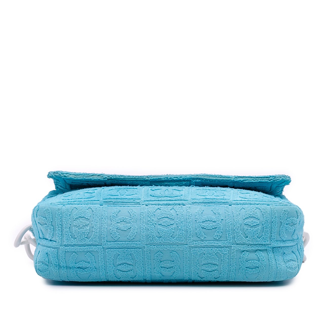 Chanel Terry Cloth Sport Line Flap Blauw