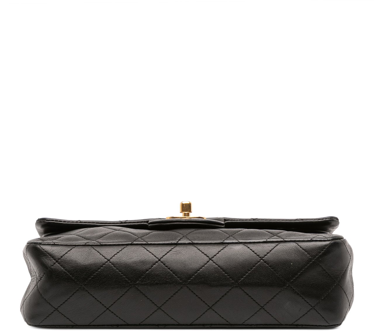 Chanel Small Classic Lambskin Double Flap Zwart