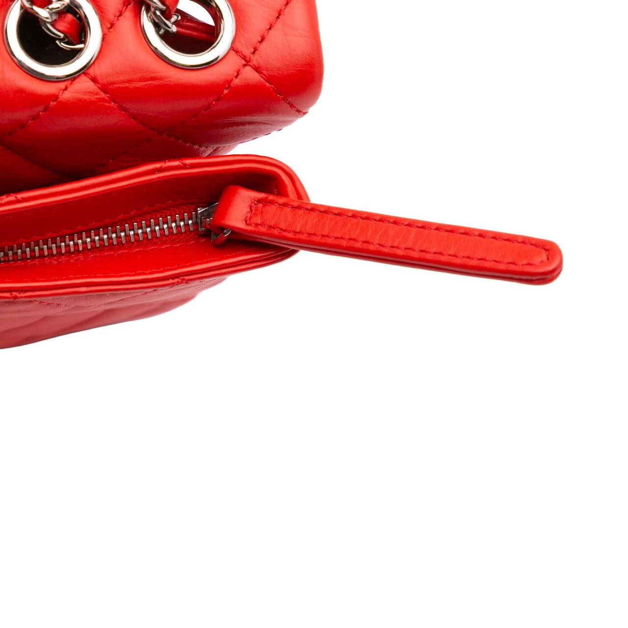 Chanel Jumbo Quilted Calfskin Tender Touch Flap Rood