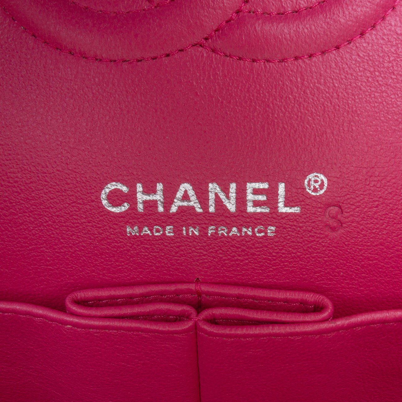 Chanel Medium Classic Lambskin Double Flap Roze