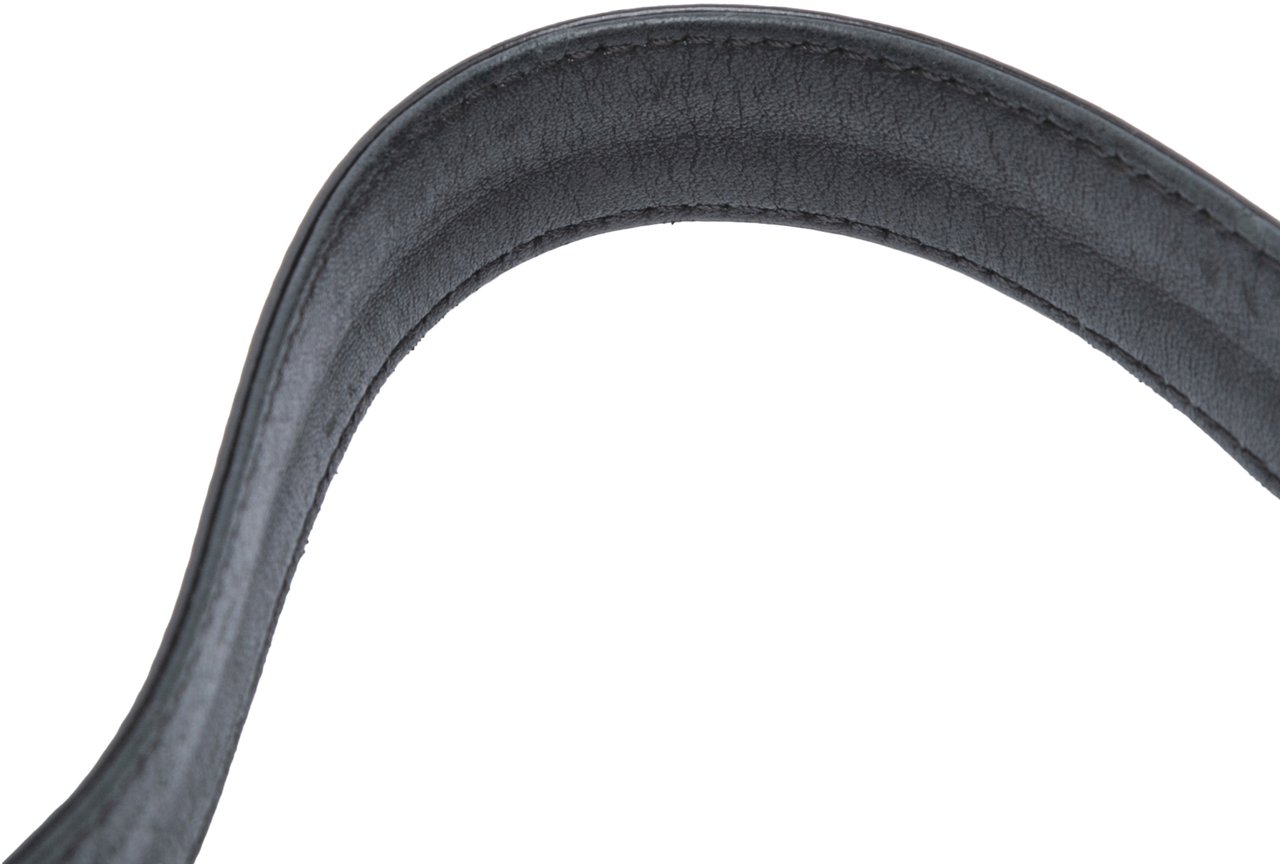 Chanel CC Chocolate Bar Patent Shoulder Bag Zwart