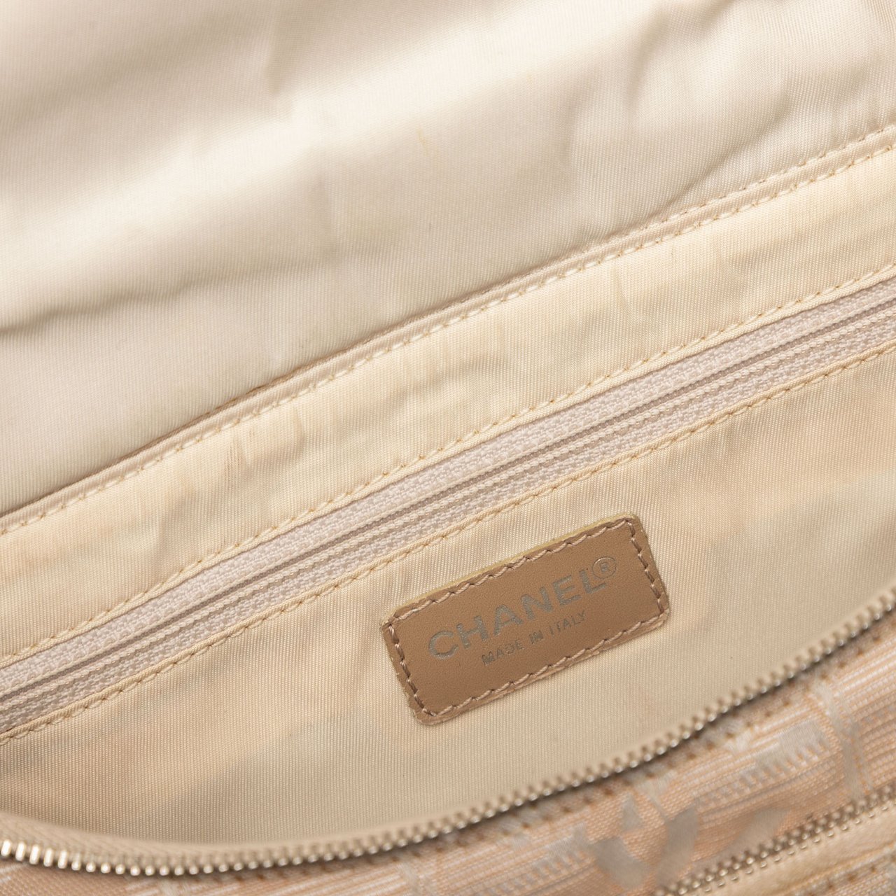 Chanel New Travel Line Nylon Backpack Bruin