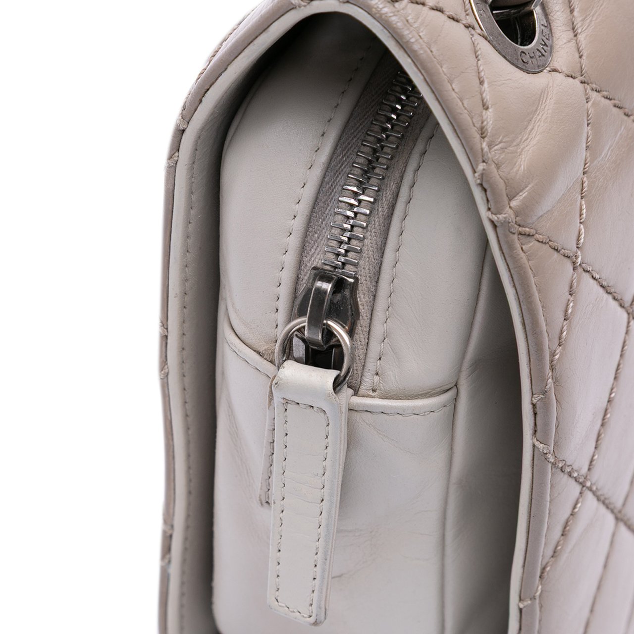 Chanel Quilted Calfskin Day Trip Flap Bruin