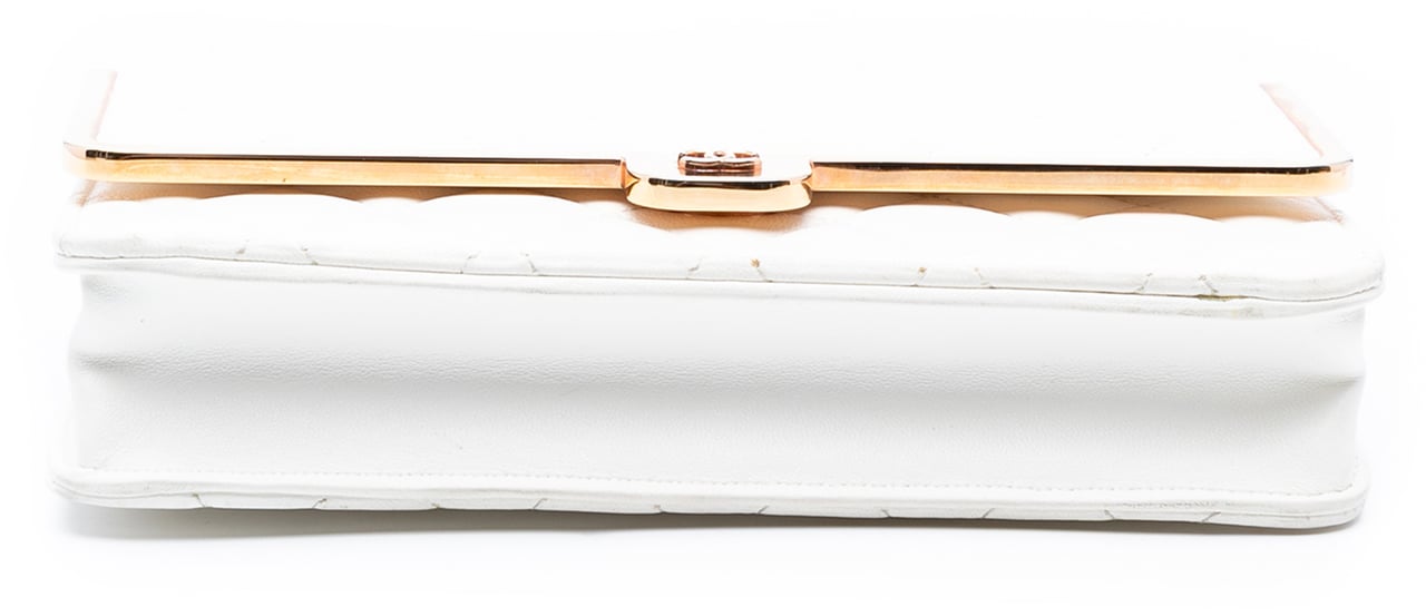 Chanel CC Quilted Lambskin Frame Wallet On Chain Wit