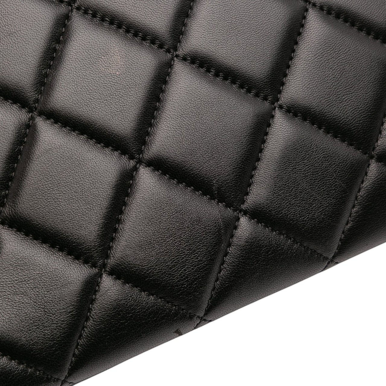 Chanel Large Lambskin Trendy CC Top Handle Flap Zwart