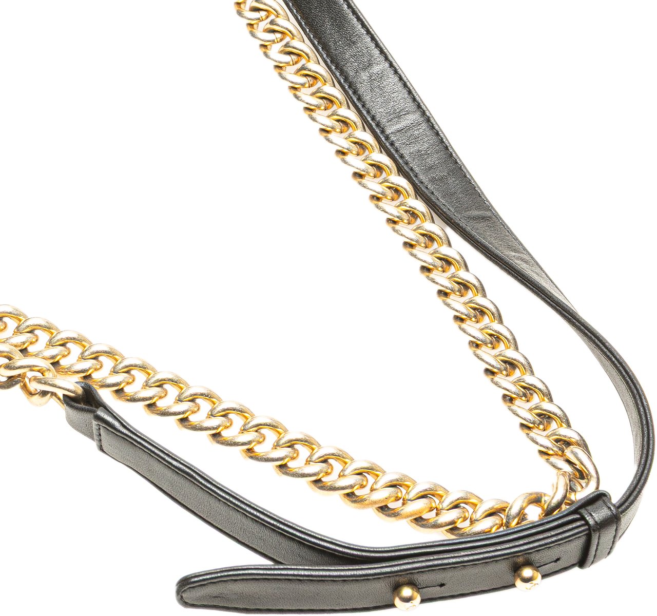 Chanel Old Medium Braided Chevron Cotton and Lambskin Boy Flap Zwart