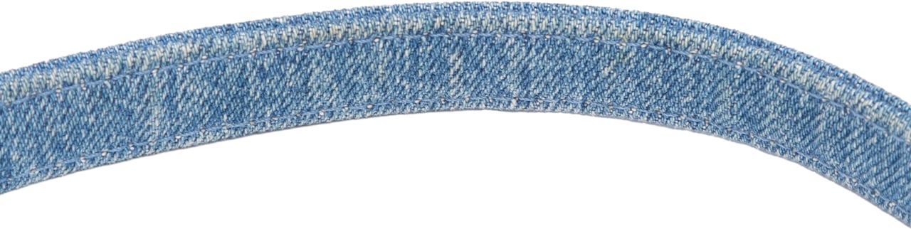 Chanel Mini Rectangular Quilted Denim Mood Flap Blauw