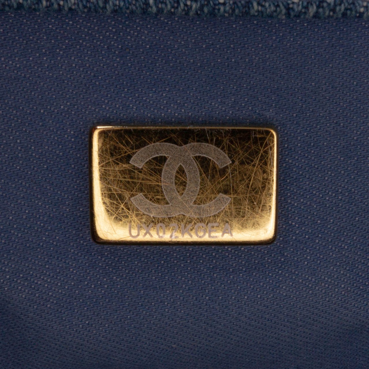Chanel Mini Rectangular Quilted Denim Mood Flap Blauw