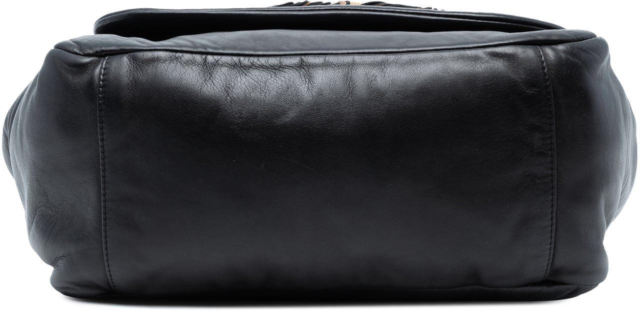 Chanel CC Lambskin Disc Bon Bon Flap Zwart