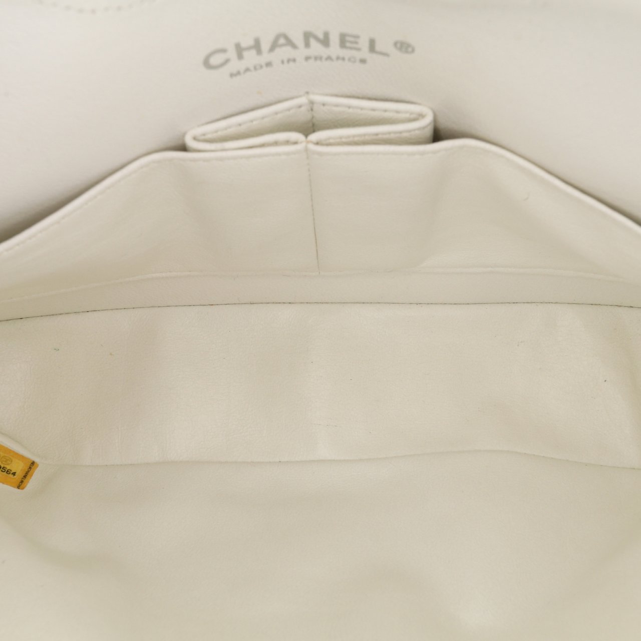 Chanel Medium Classic Caviar Double Flap Wit