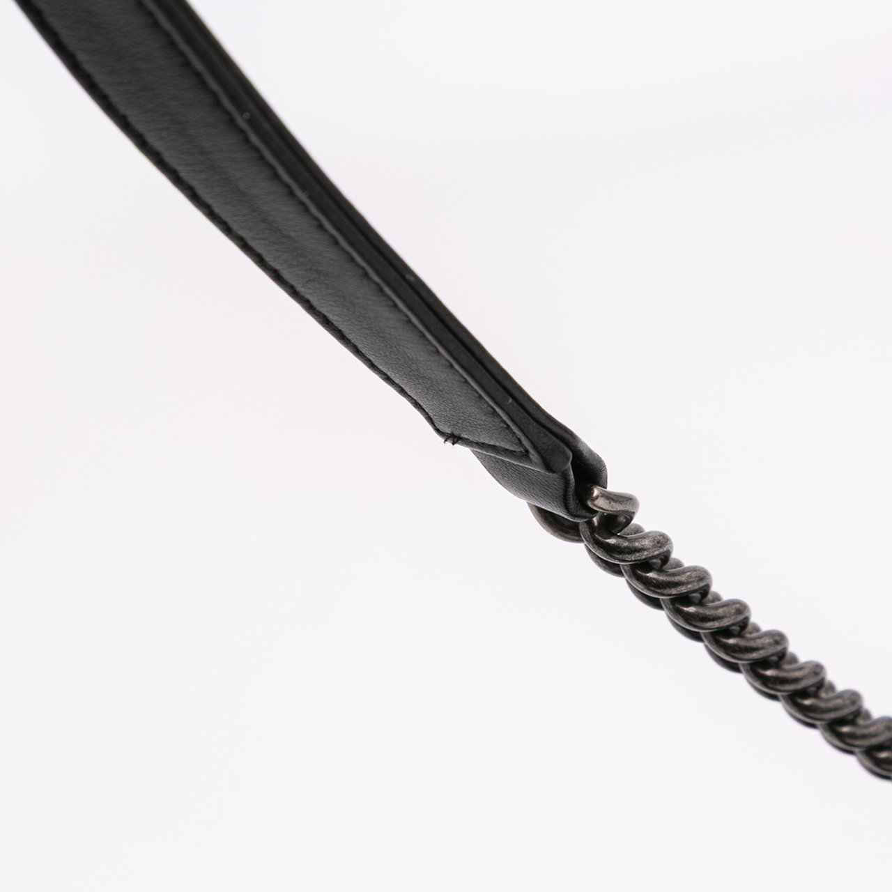 Chanel Shearling East West Boy Flap Zwart