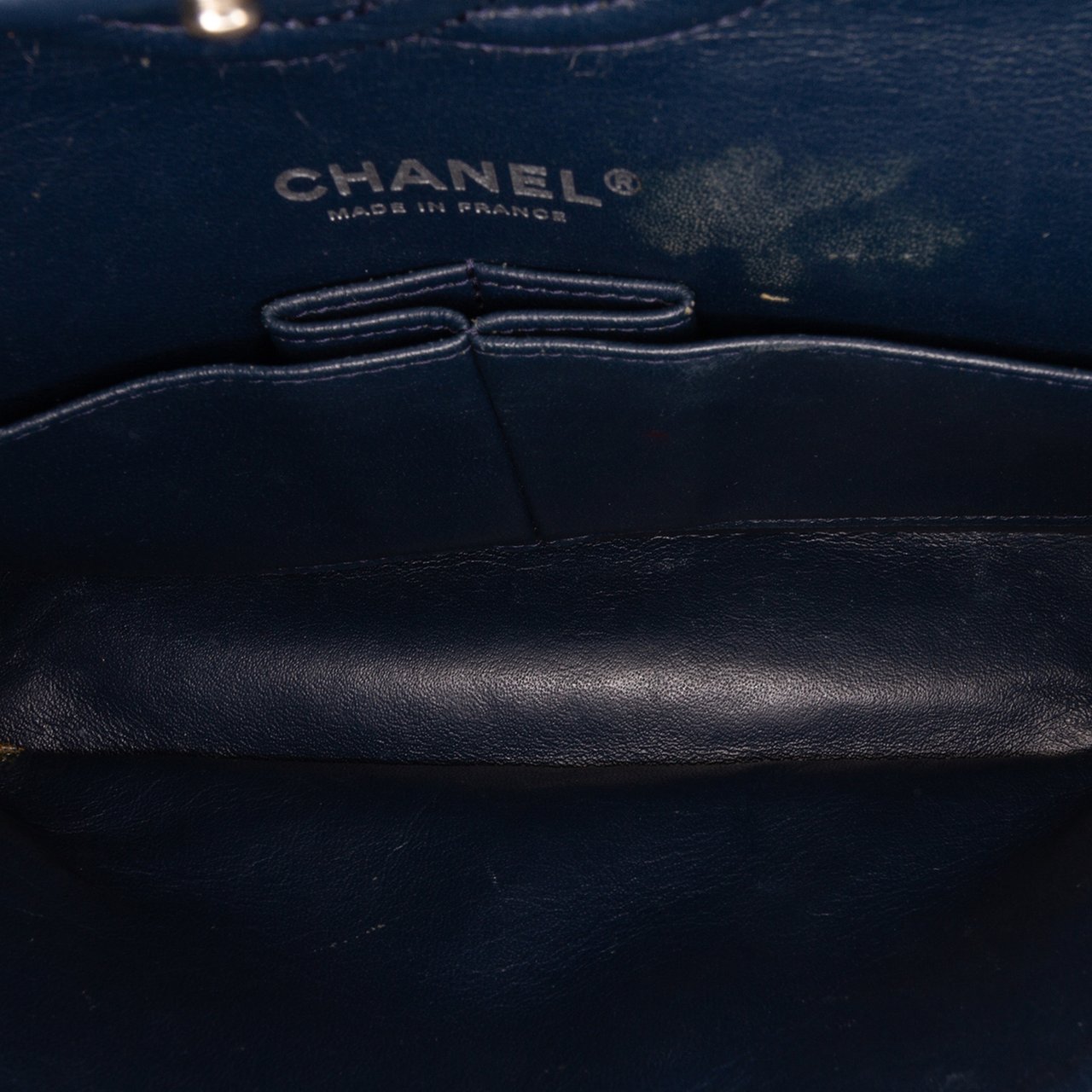 Chanel Medium Classic Patent Double Fla Groen