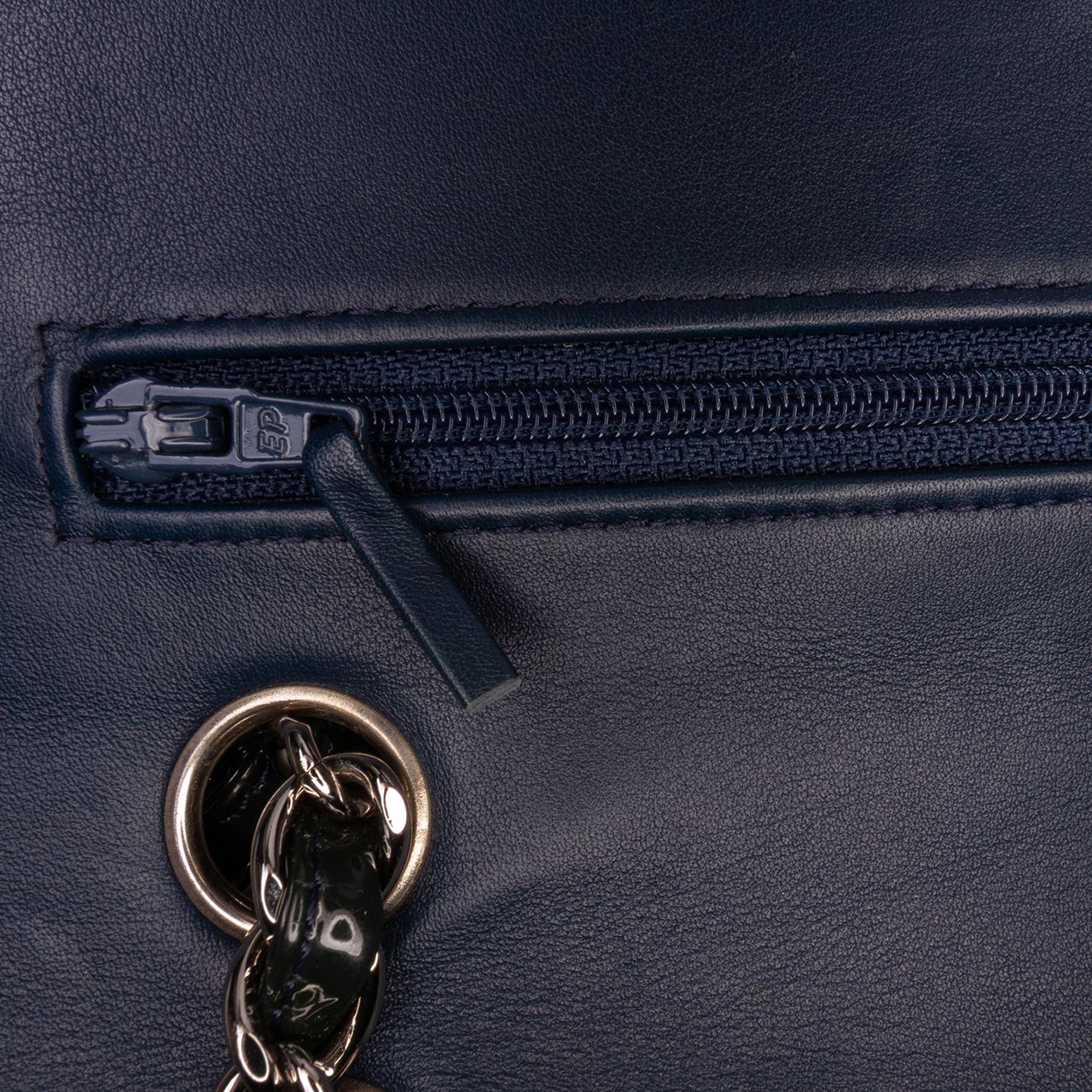 Chanel Medium Classic Patent Double Fla Groen