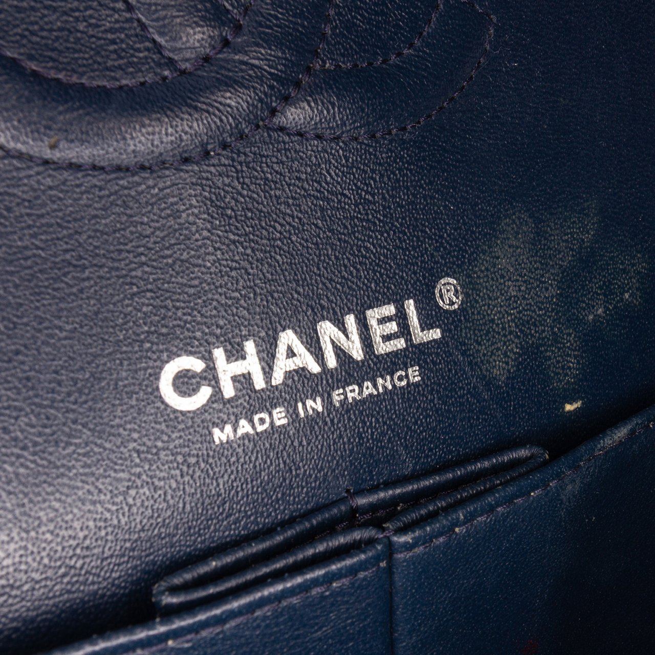 Chanel Medium Classic Patent Double Fla Groen