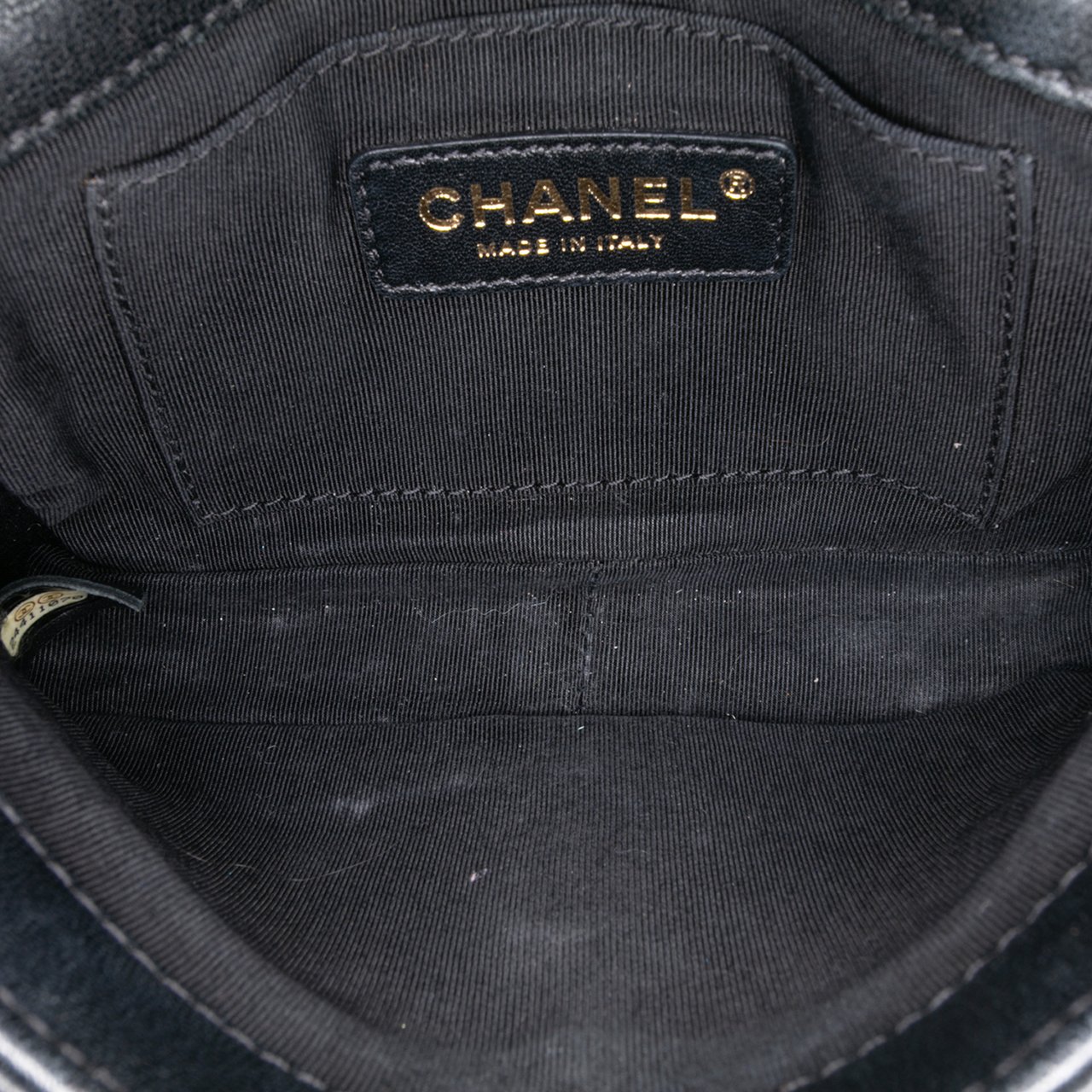 Chanel Small Quilted Lambskin Private Affair Camellia Flap Zwart